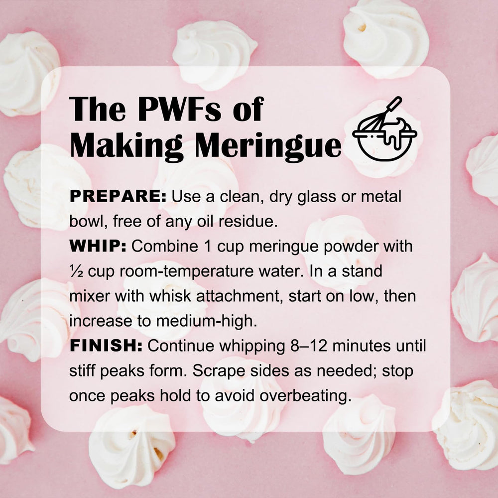 ZORVITA meringue powder is gluten-free for sensitive bakers.