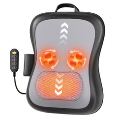Zorynae shiatsu back massager remote control for customizable sessions
