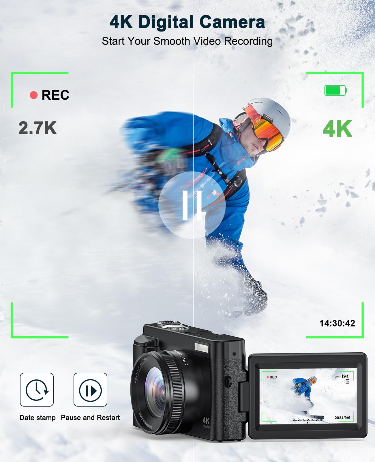 Zostuic 48MP autofocus for sharp portraits and close-ups