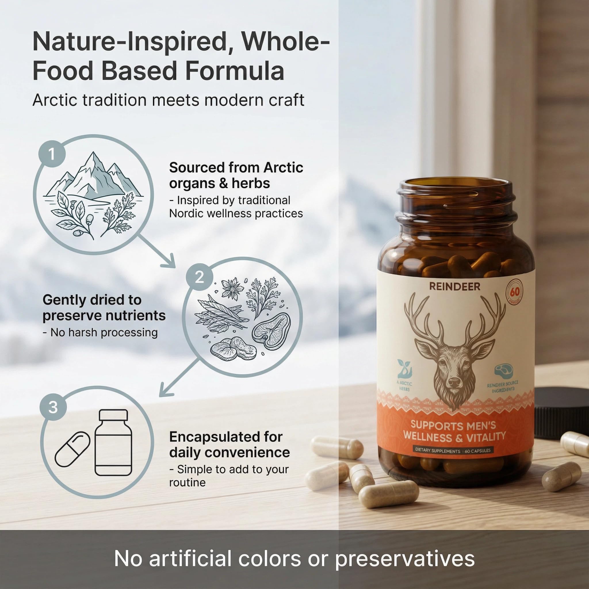 Zotreval Freeze-dried organ sourcing preserves natural nutrients