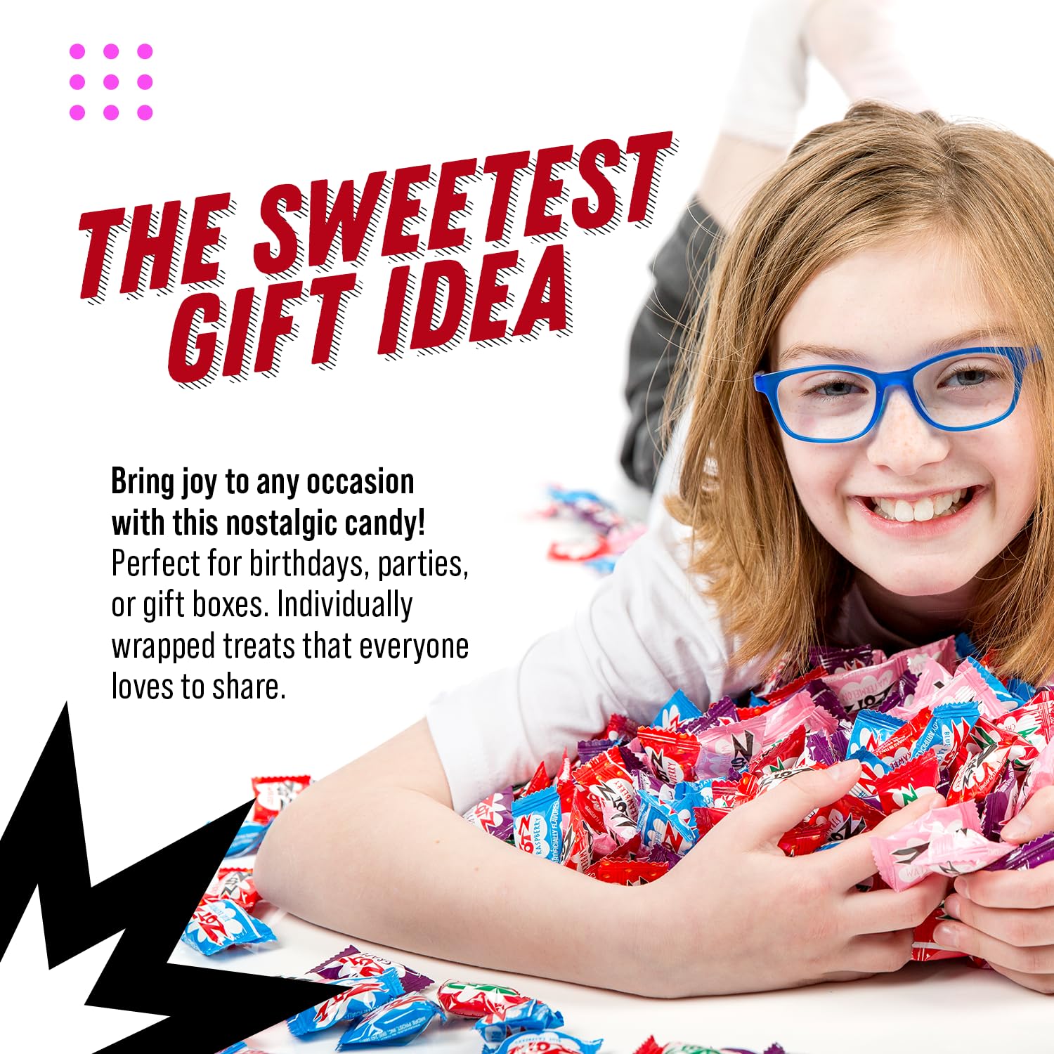 Zotz retro packaging, perfect for gifts and celebrations