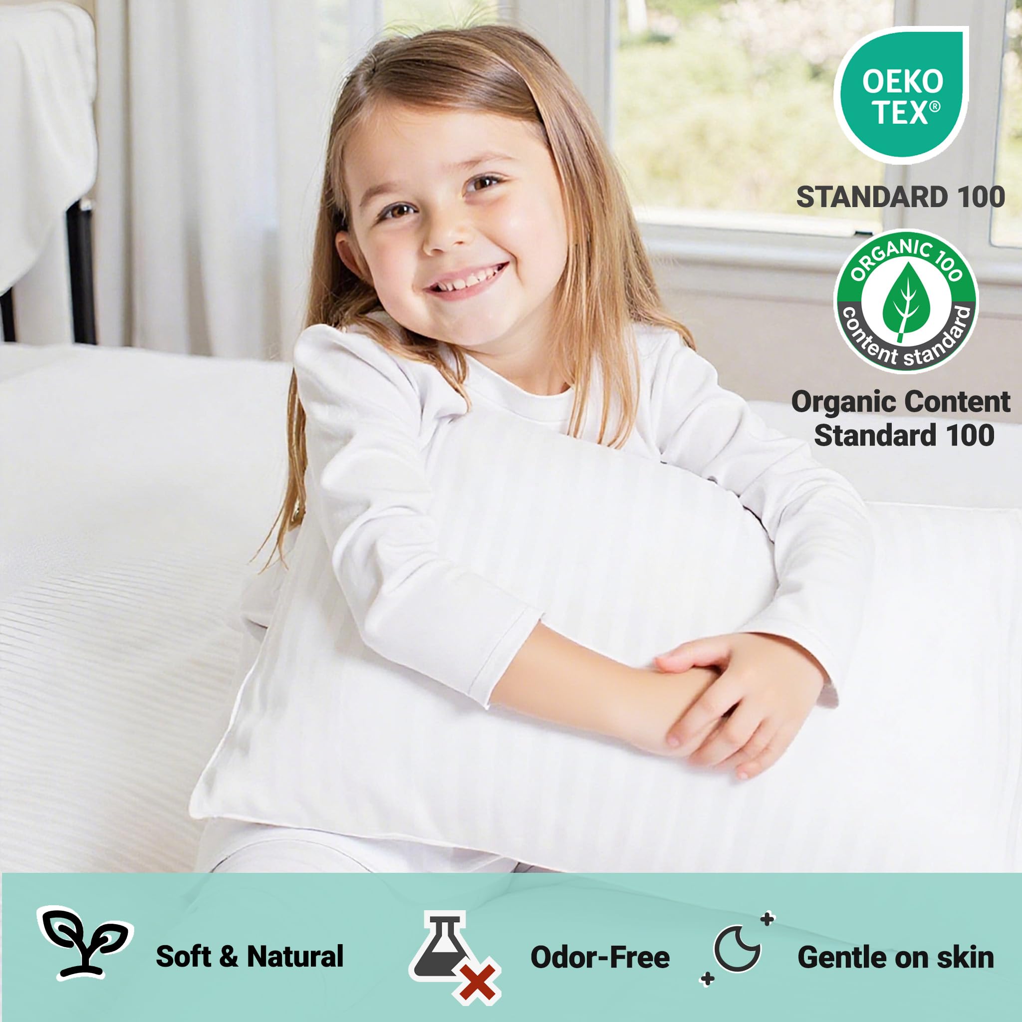 ZPECC organic cotton fabric detail, breathable and soft to touch.