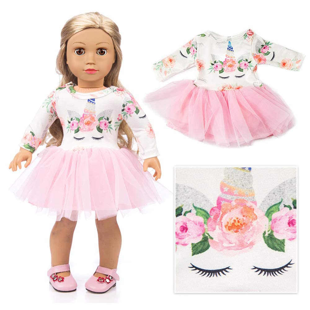 ZQDOLL handmade clothes provide a tailored fit for 18-inch dolls.