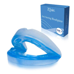 ZQuiet anti-snoring mouthpiece Size #1 in box, ready-to-use
