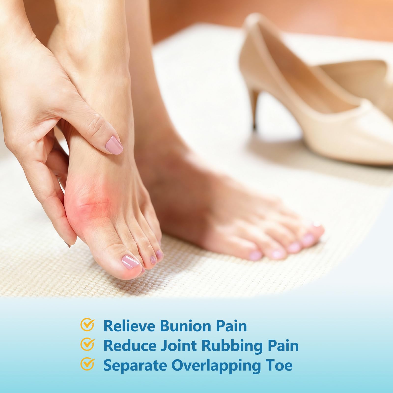 ZRCZRC copper-breathable fabric keeps skin irritation-free during all-day wear.