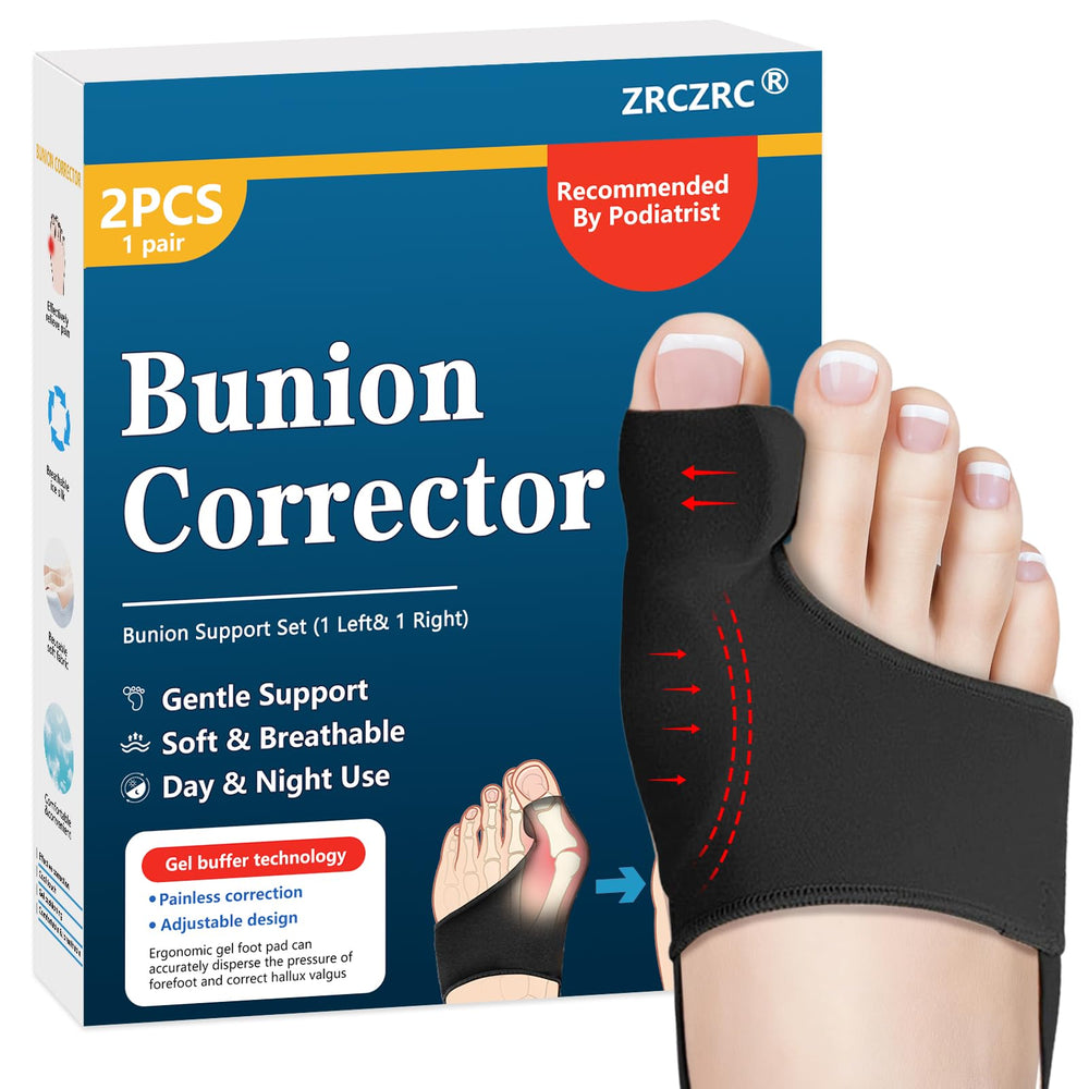 ZRCZRC bunion corrector for women big toe straightener with comfortable daily wear.