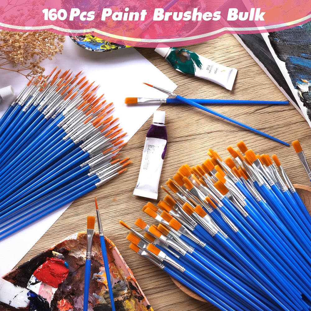 ZRLEI nylon hair bristles prevent shedding and ensure smooth paint flow