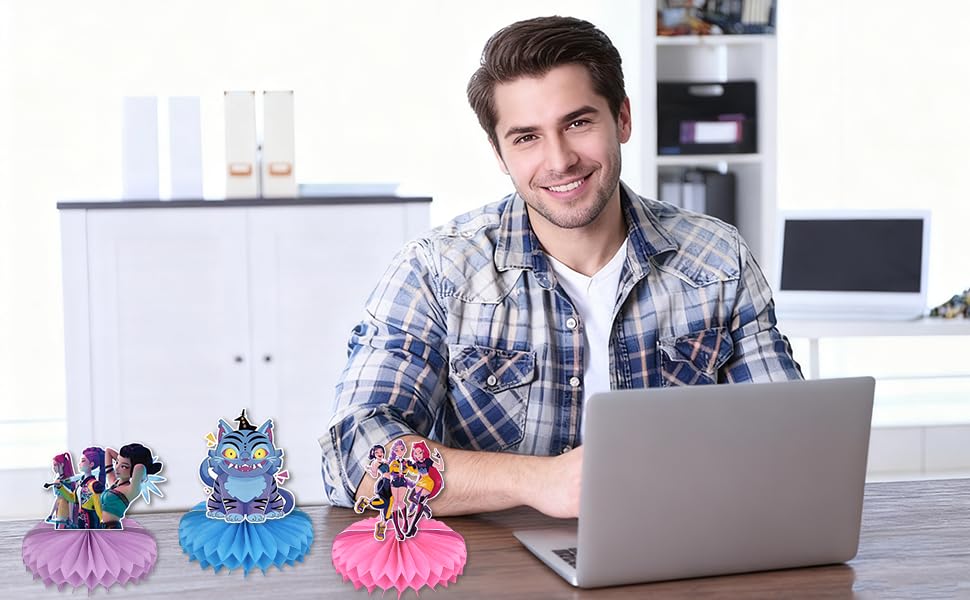 ZSOLNZB Demon Movie Hunters centerpieces offer value for events