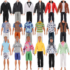 ZTWEDEN 12-inch boy doll leather jacket set enhances playtime with stylish outerwear