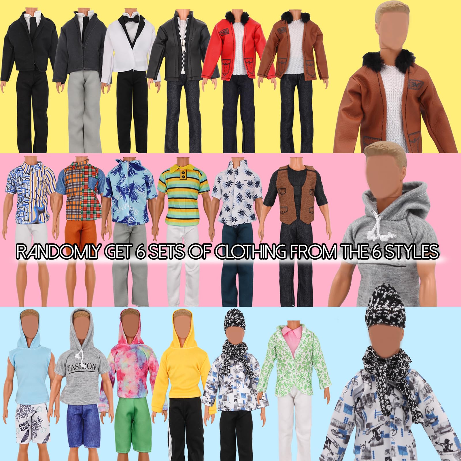ZTWEDEN 12-inch boy doll suit set offers polished looks for pretend formal moments