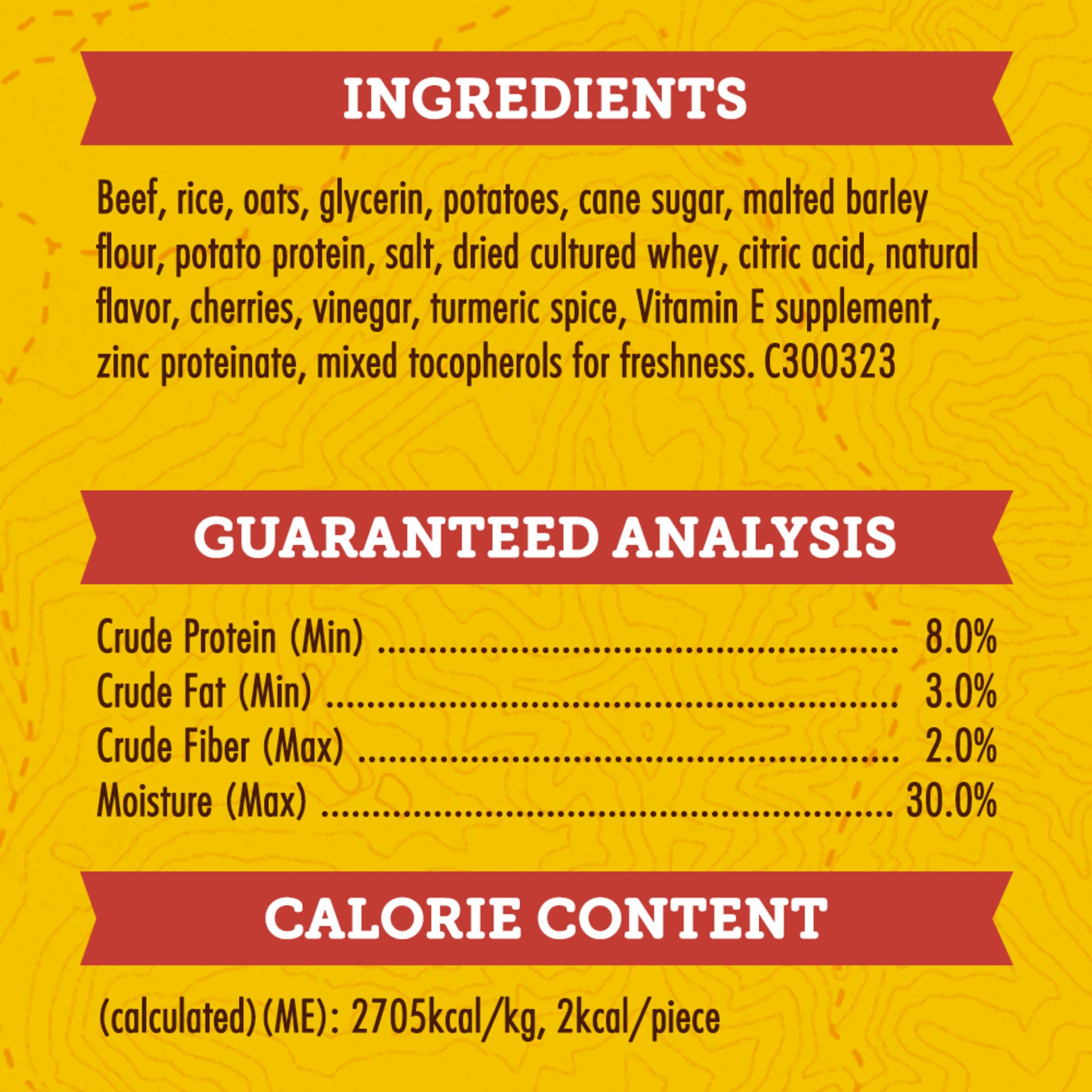 Zuke's no corn wheat or soy dog treats for sensitive diets.