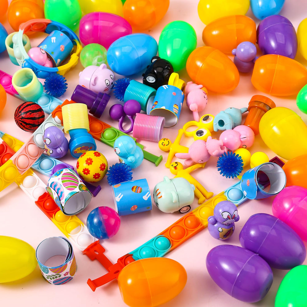 Zunaco plastic eggs are durable and ready for repeated egg hunts.