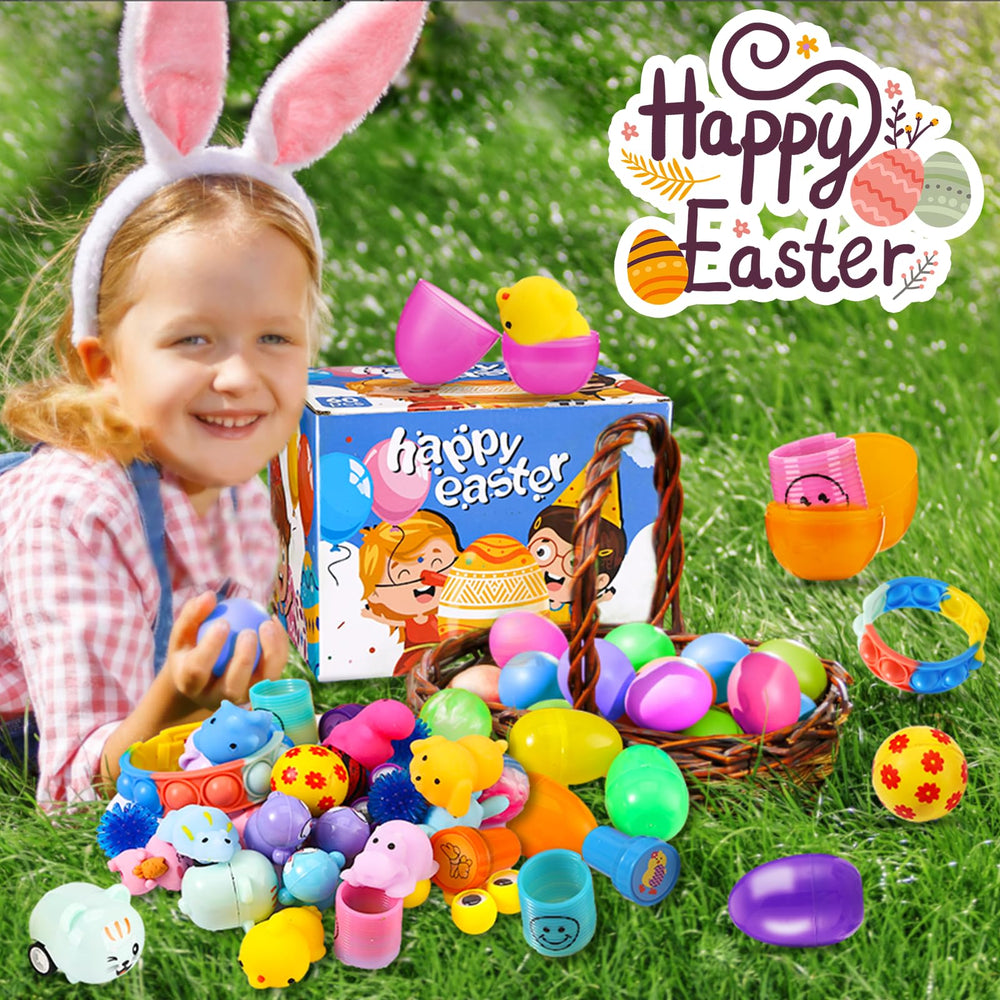 Zunaco Easter eggs provide ready-made party favors for celebrations.