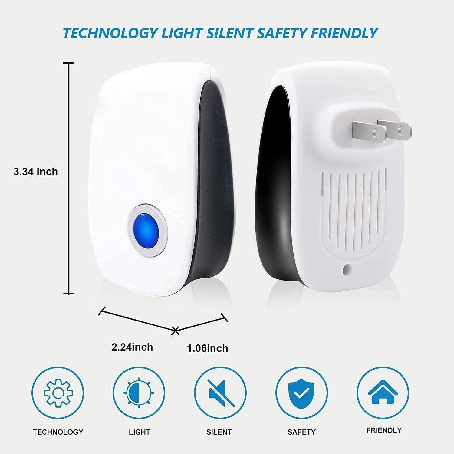 zybeauty plug-in pest repeller in use provides silent, chemical-free protection for families