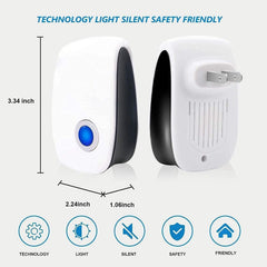 zybeauty plug-in pest repeller in use provides silent, chemical-free protection for families