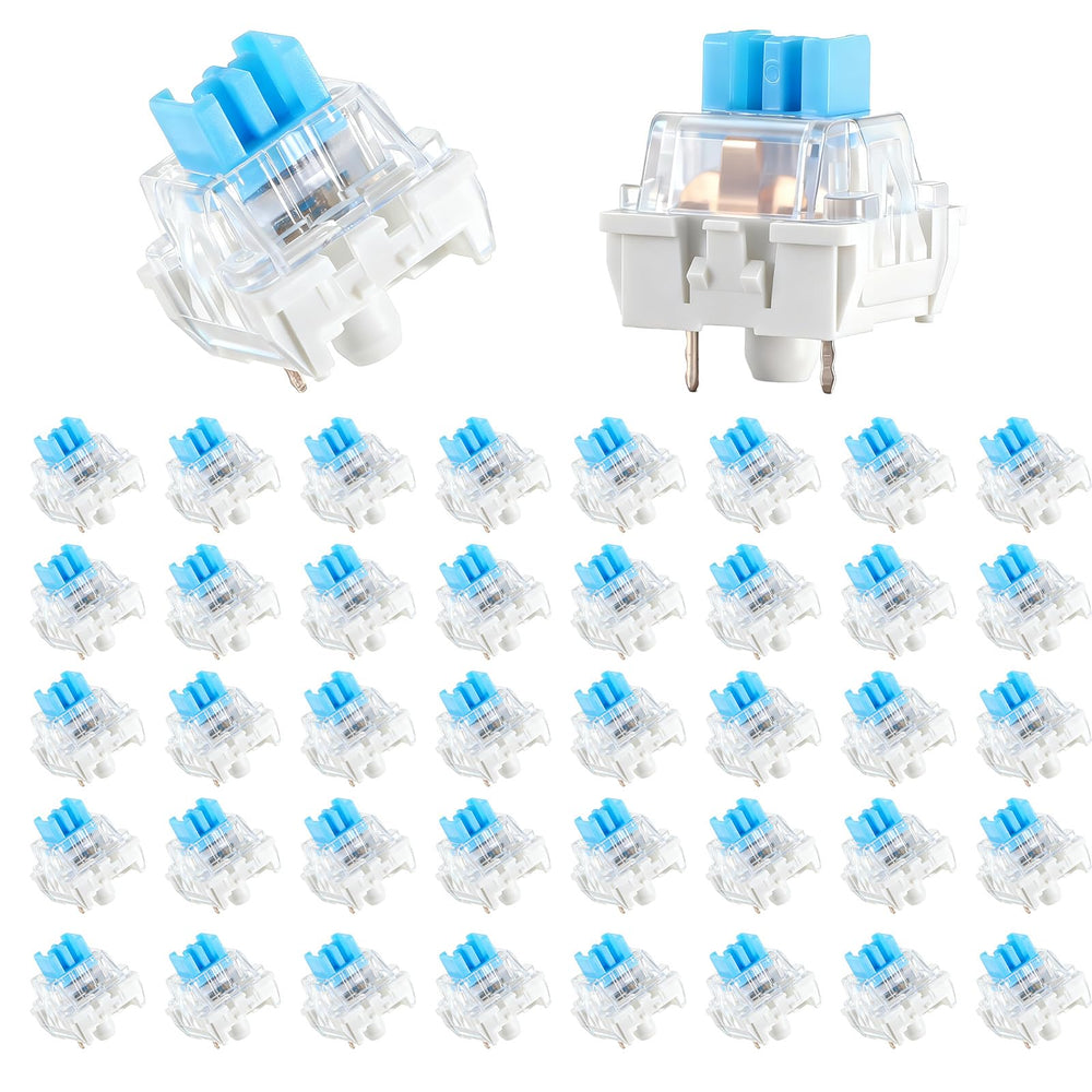 Zyghjort blue housing keyboard switches highlight LED backlighting.
