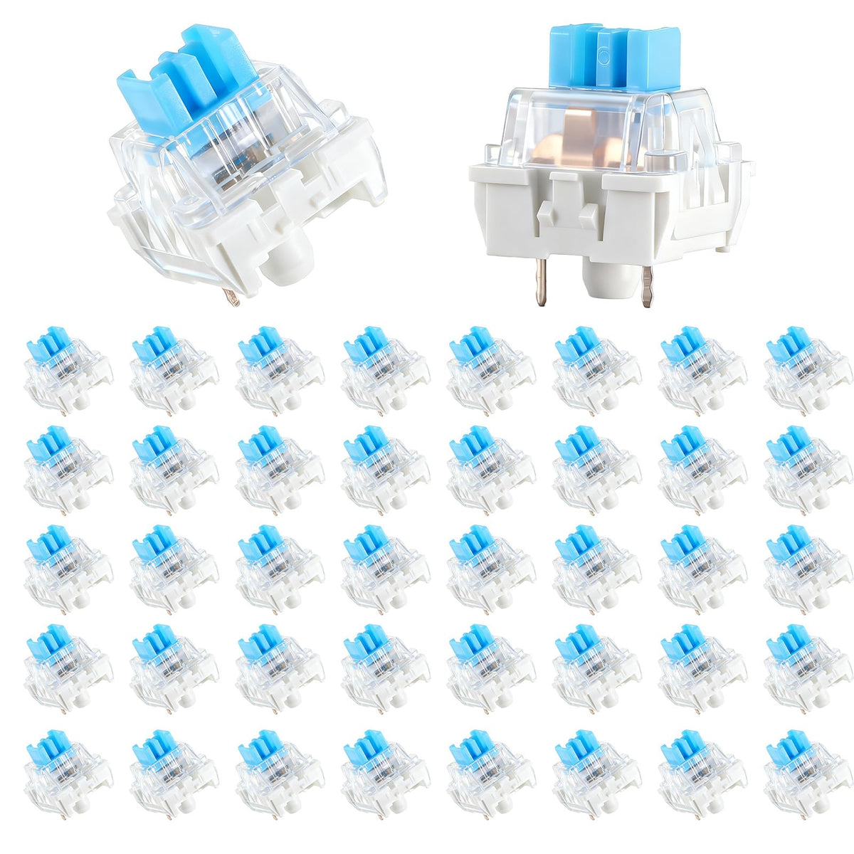 Zyghjort blue housing keyboard switches highlight LED backlighting.