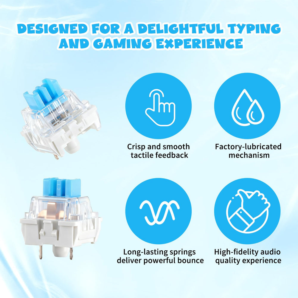 Zyghjort dustproof design protects switches in dusty environments.