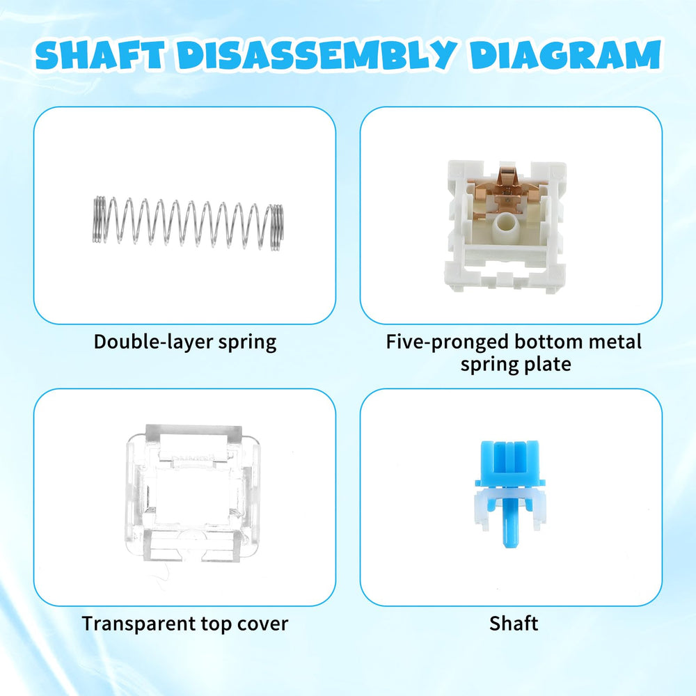 Zyghjort transparent housing with LED compatibility enhances lighting.