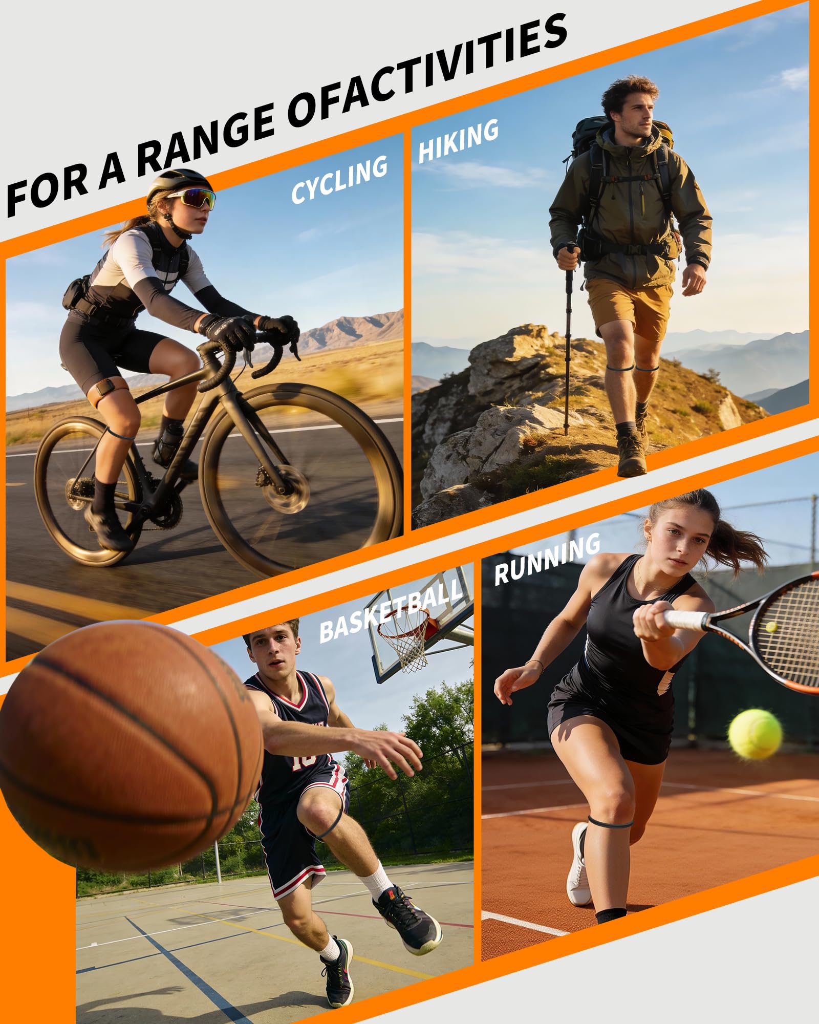 ZYHBLZX compact knee brace suitable for women and men.