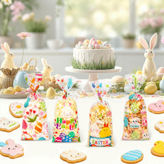 ZYLOP 2.8 mil thick bags provide durable, secure packaging for cookies.