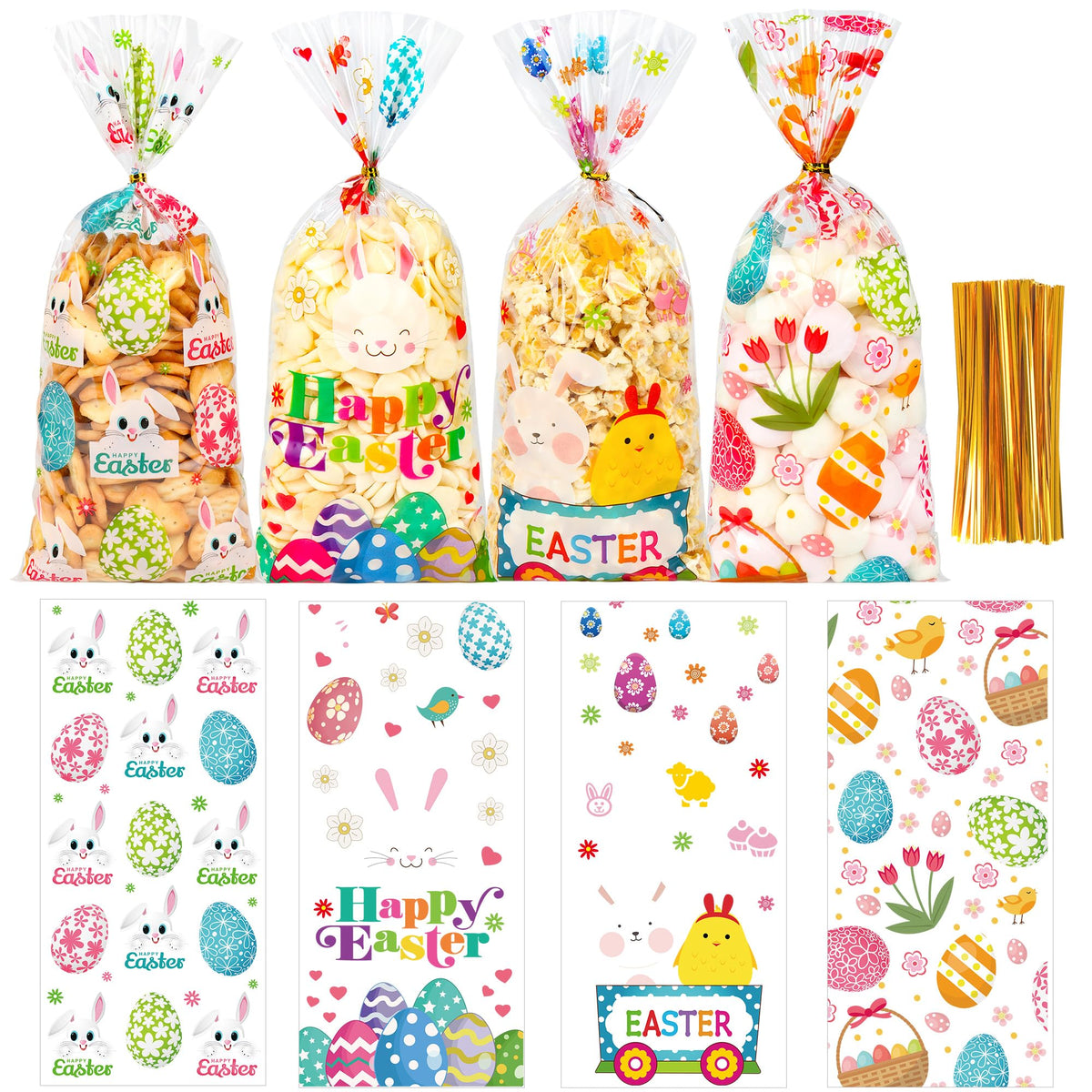 ZYLOP Easter bags reveal 4 designs for colorful gifting and easy party favors.