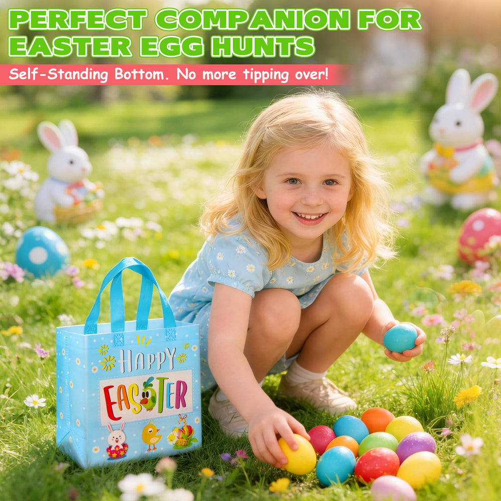 ZYLOP Easter design patterns add festive charm to gift bags.