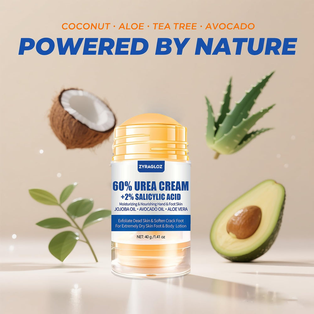 ZyraGloz Pocket-size stick for on-the-go foot care.