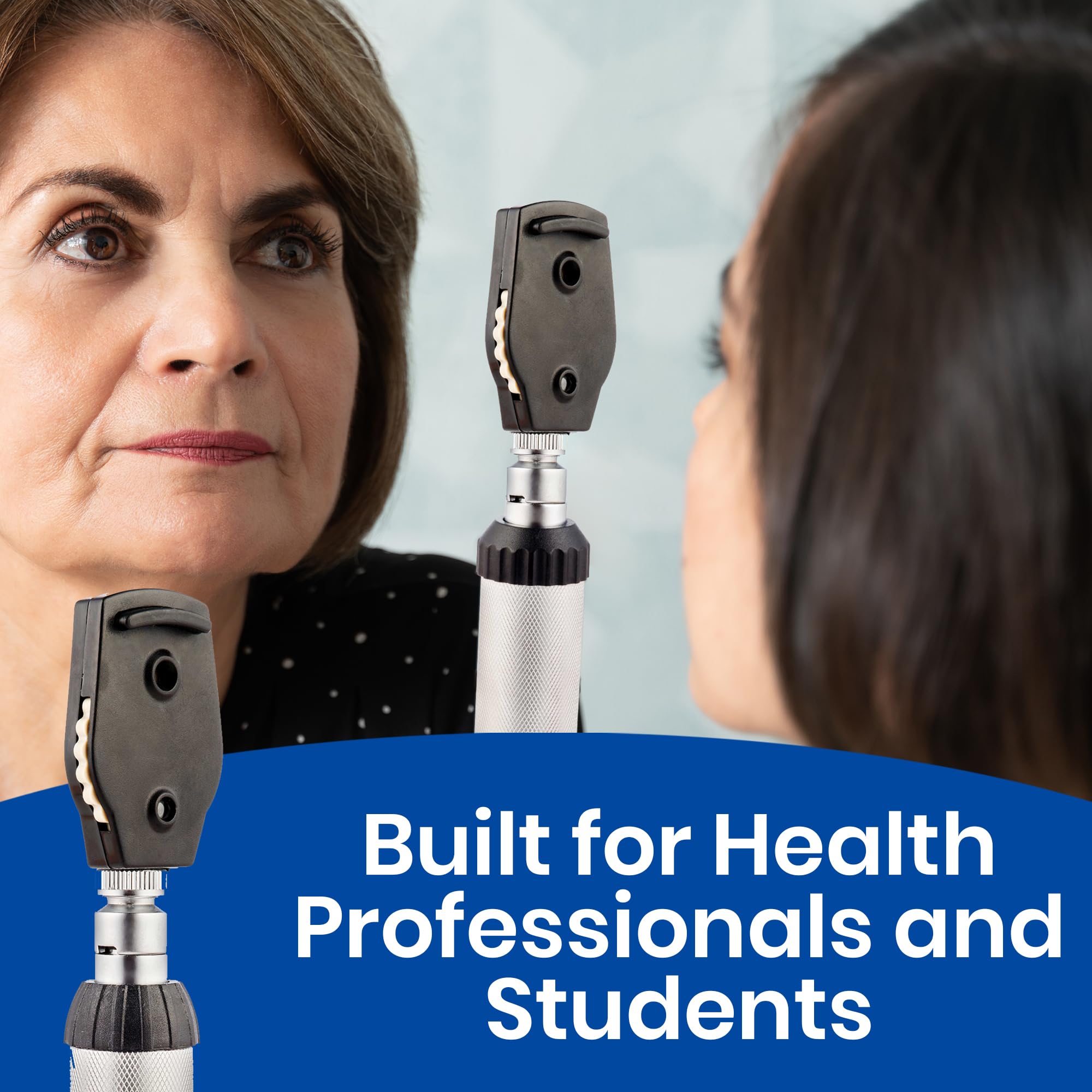ZYREV full-size handle offering comfortable grip during examinations