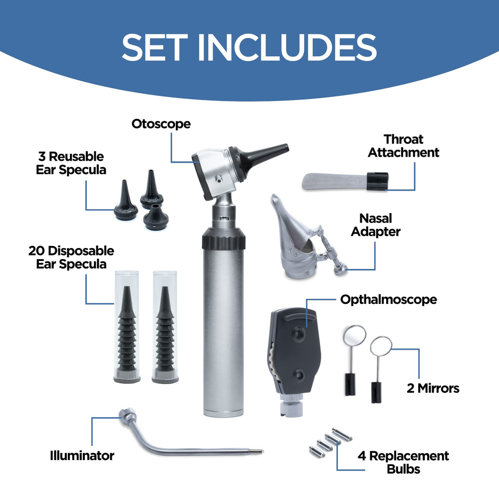 ZYREV ophthalmoscope head designed for teaching eye exams