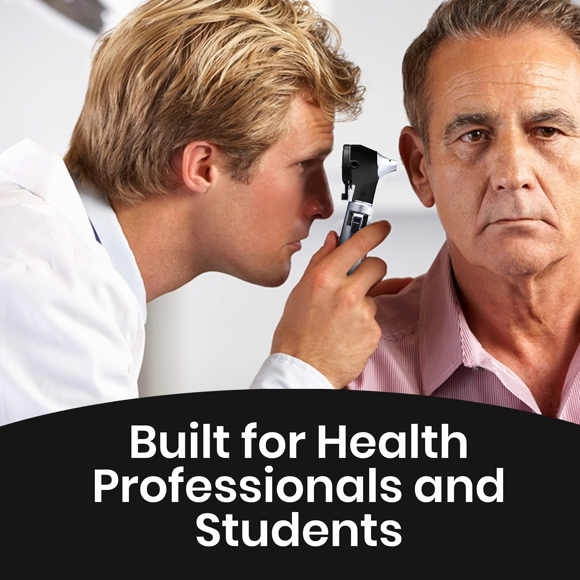 ZYREV ZetaLife Otoscope close-up lens detail supports precise viewing