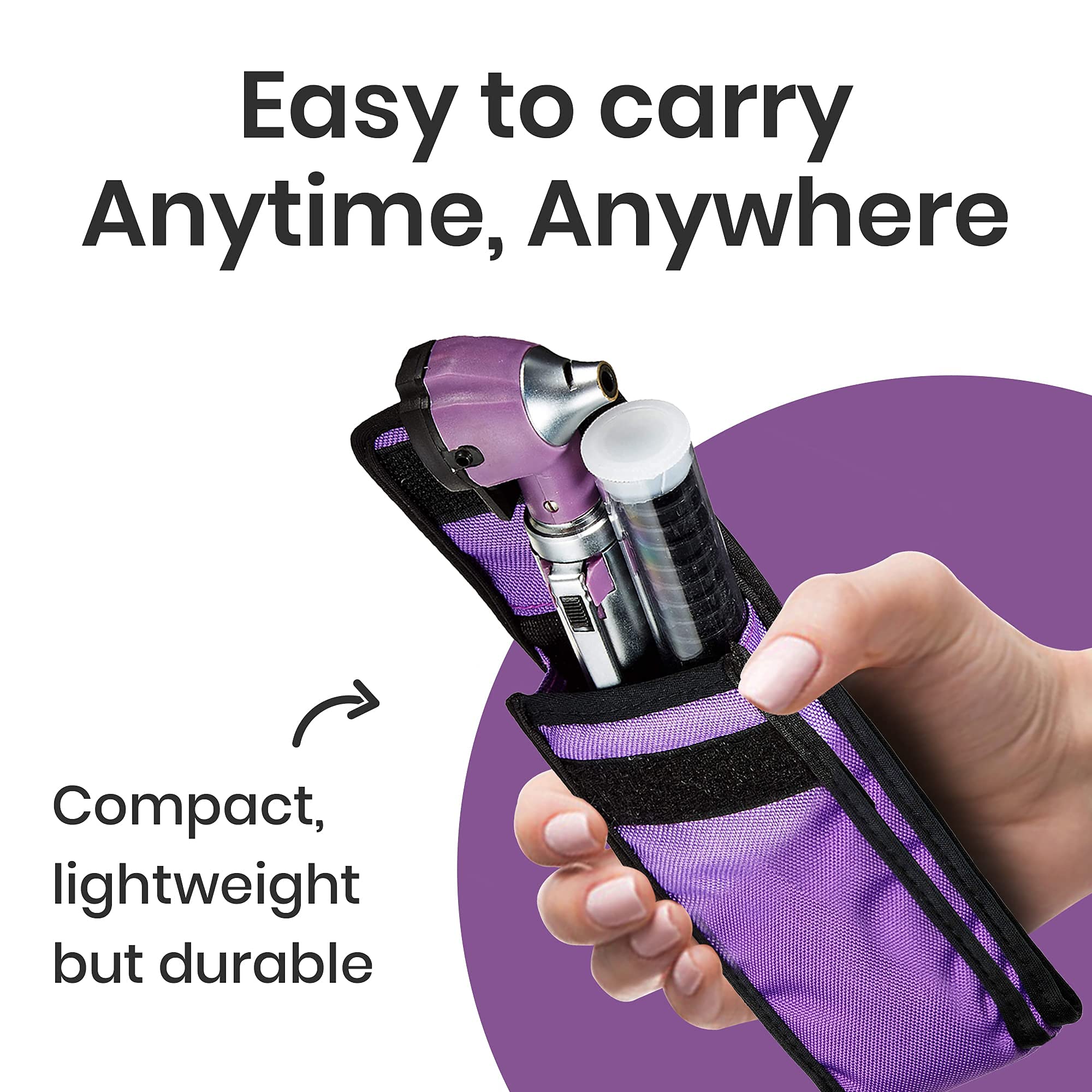 ZYREV ZetaLife Otoscope compact pocket-size design for on-the-go checks.