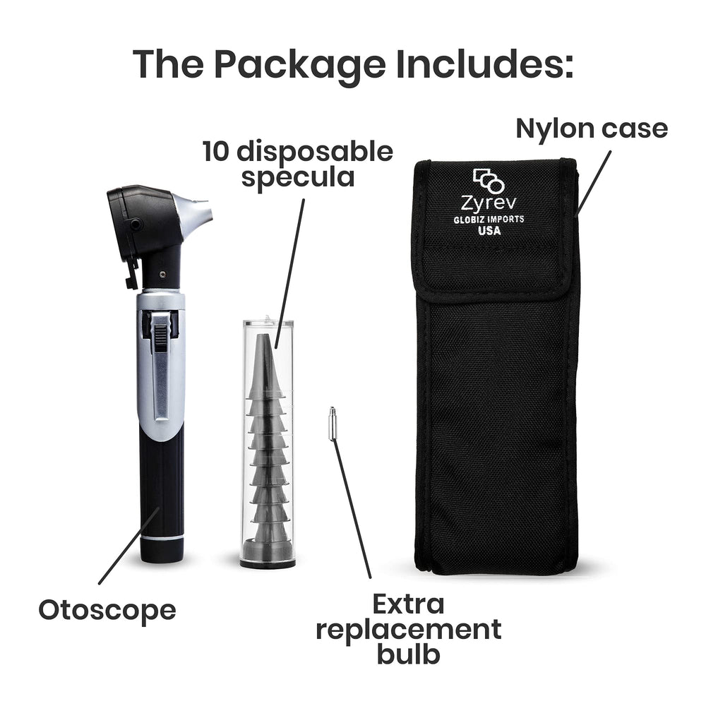 ZYREV ZetaLife Otoscope viewing ear canal view for clear inspection