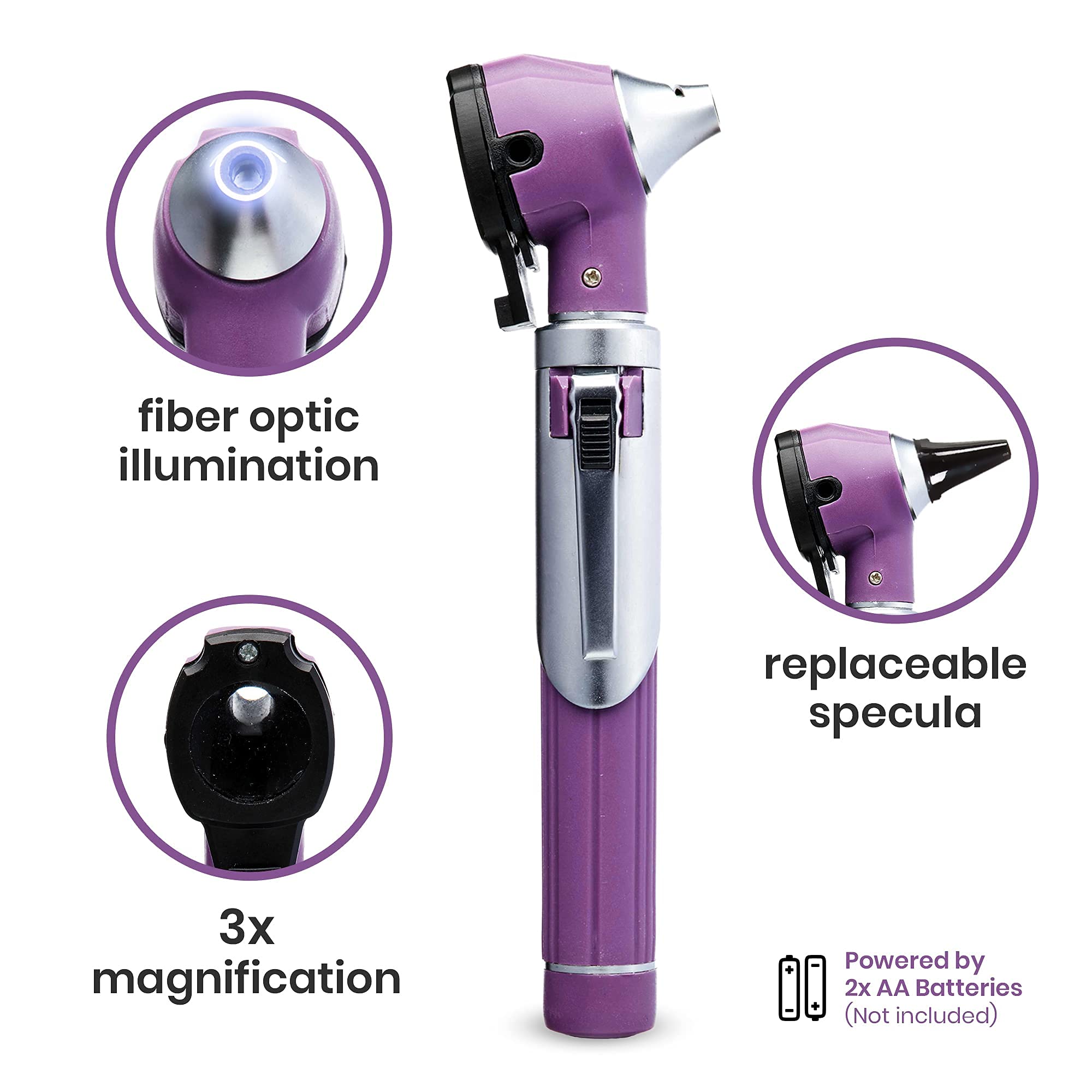 ZYREV ZetaLife Otoscope light in action for a clear ear view.