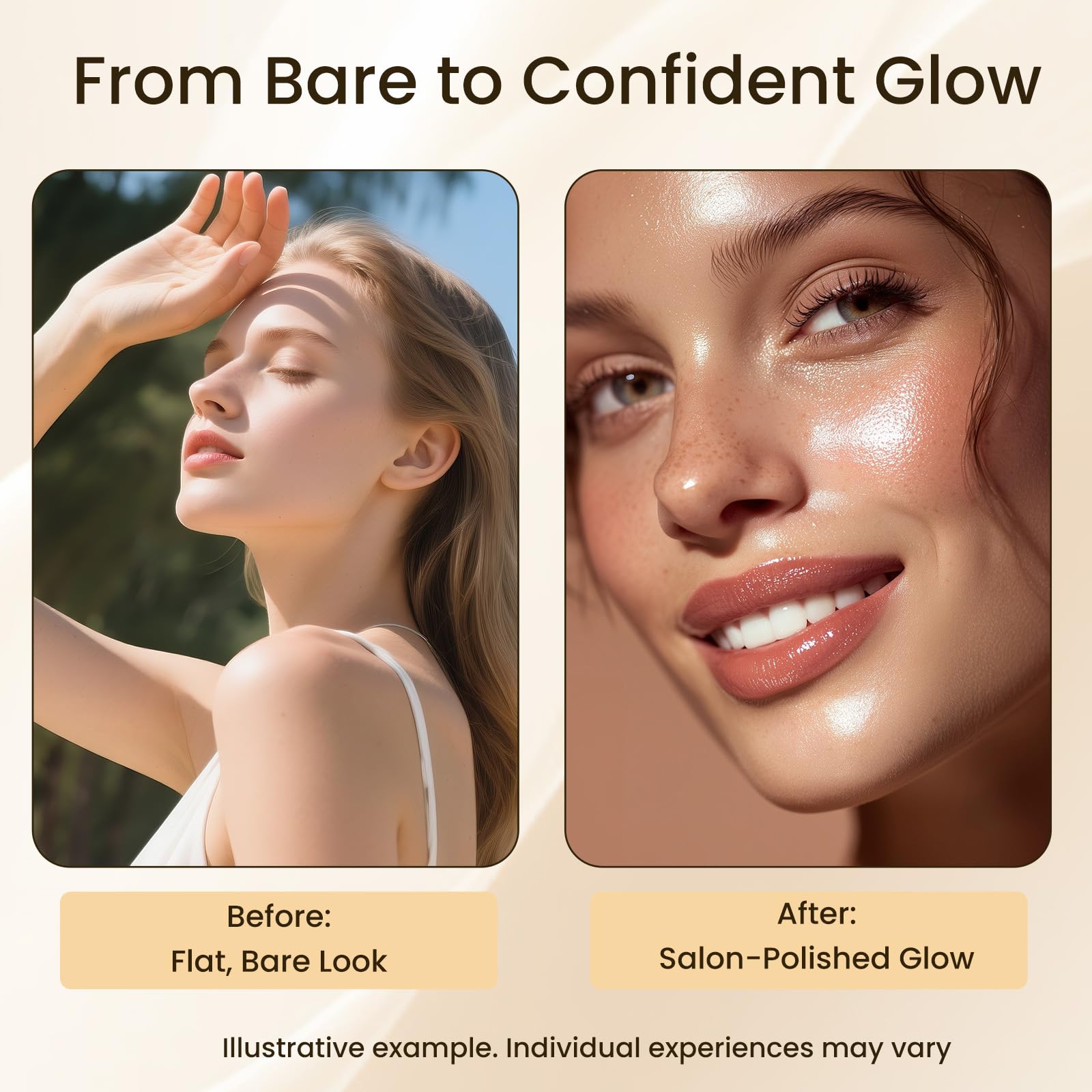 ZZILME self tanning drops mix with moisturizer demonstration