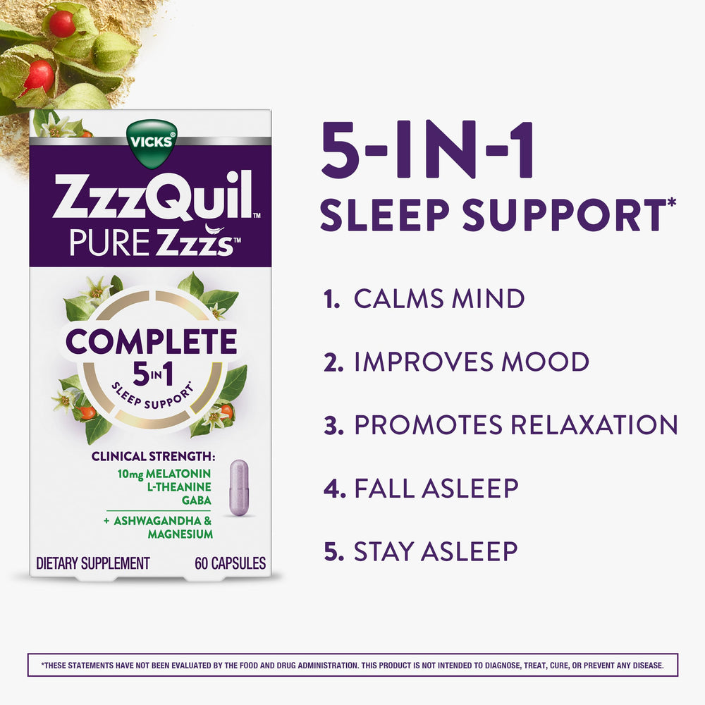 Bottle being poured to depict a simple nightly routine with capsules.