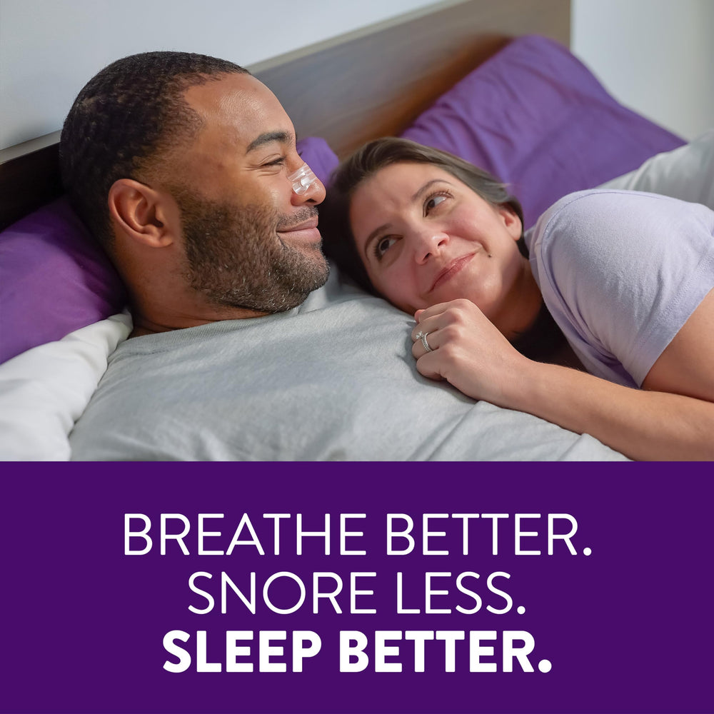 ZzzQuil Sleep Nasal Strips feature gentle adhesion with minimal irritation